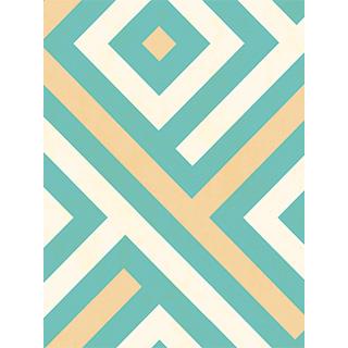 Seabrook Designs GT20304 Geometric Acrylic Coated Traditional/Classic Wallpaper